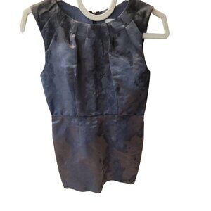 Ann Taylor Loft Sleeveless Sheath Dress Black Size 6 P